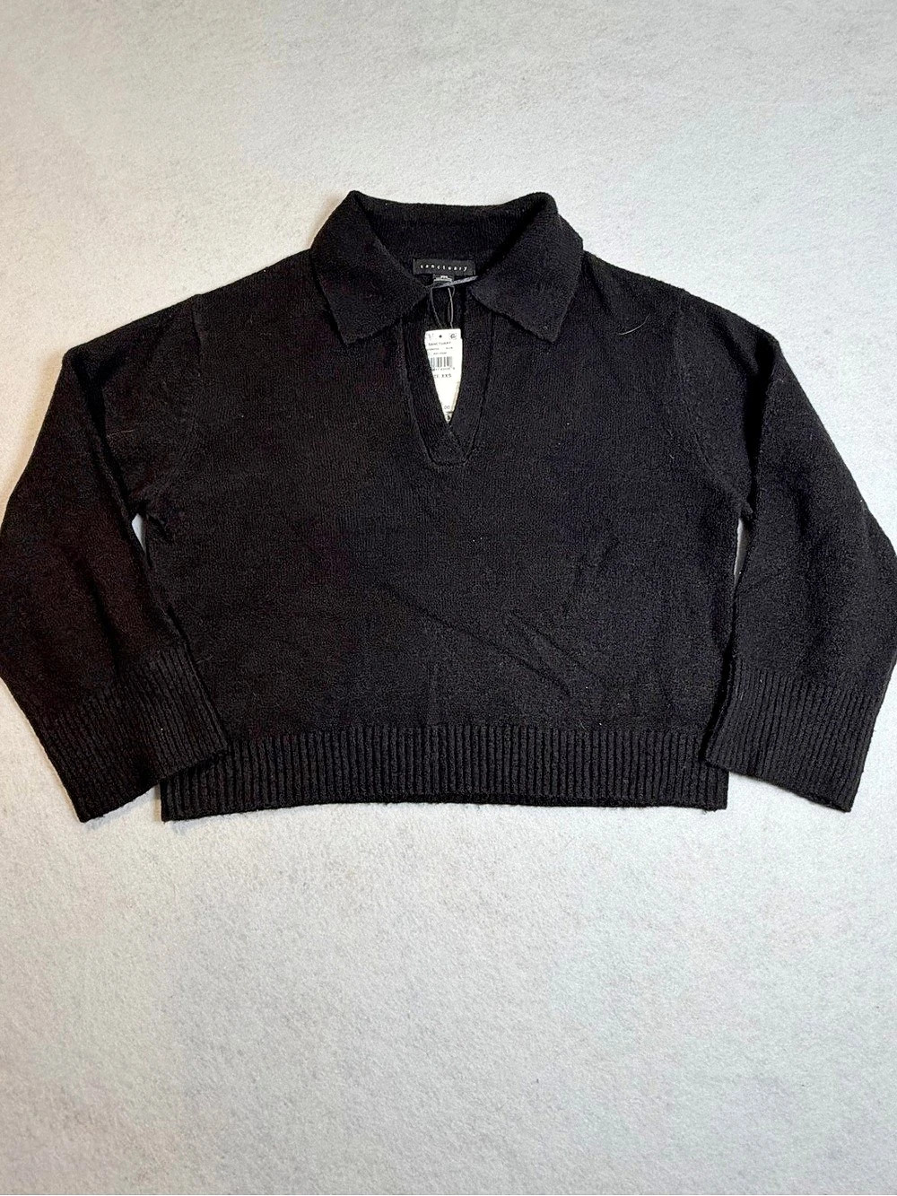 Sanctuary Key Item Sweater Black XS Sweater NWT